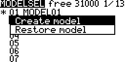 create model-1