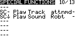 play sound special function